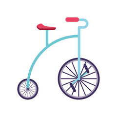 Fototapeta na wymiar funny bike icon