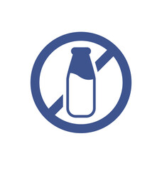 dairy free milk bottle logo symbol icon
