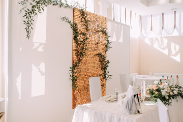 wedding table decoration