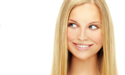 Naklejka premium Shot of a beautiful woman. cosmetology concept