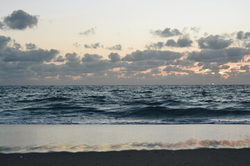 Obraz premium sunset over the sea