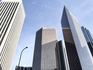 Obraz premium Architecture skyline buildings LA 