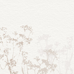 Delicate watercolor botanical digital paper floral background in soft basic nude beige tones - 468673124