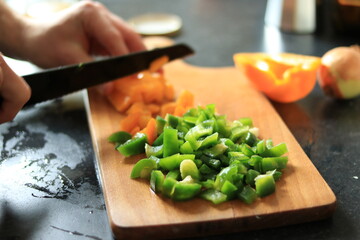 vegetable chopping