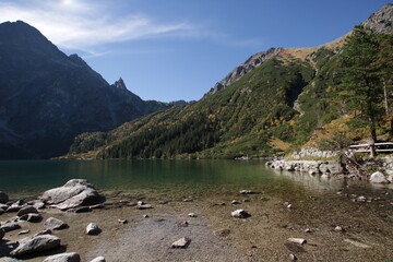 Fototapeta premium Morskie Oko, Tatry, polish mountain, Poland