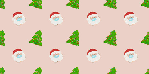 New Year's Christmas wallpaper.
