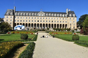 Fototapeta na wymiar palais Saint-Georges, rennes 
