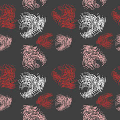 Seamless geometric abstract vector pattern.