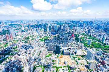 東京タワー・空撮写真