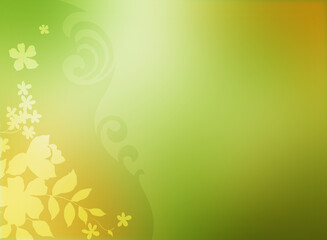 green  color wallpaper, background for web, graphic design and photo album
