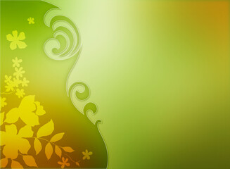 Fototapeta na wymiar green color wallpaper, background for web, graphic design and photo album 