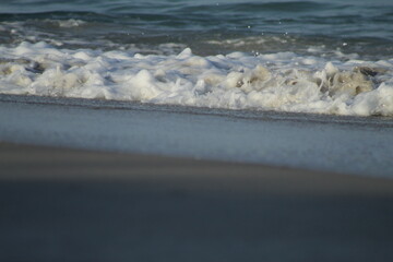 waves on the beach