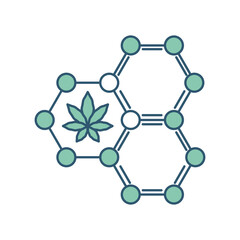 chemical molecule cannabis