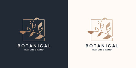 botanical , plant, nature logo design inspiration