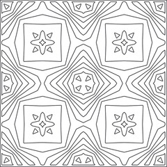 
Repeating geometric tiles from striped elements.Modern geometric background with abstract shapes.Monochromatic Repeating Patterns.black  striped pattern for design.