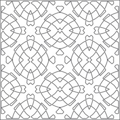 

Repeating geometric tiles from striped elements.Modern geometric background with abstract shapes.Monochromatic Repeating Patterns.black  striped pattern for design.