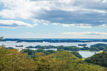 Obraz premium 宮城県 日本三景松島・富山