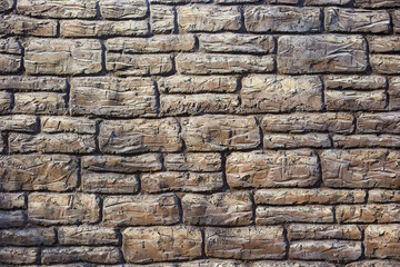 Imitation brick texture made of cement decorative dark plaster