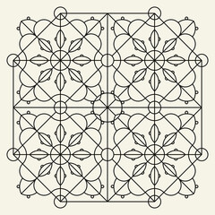 Seamless pattern. Lace background