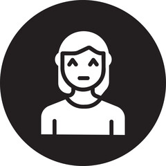 Fototapeta premium mother glyph icon