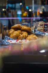 Fresh Pastries displayed in the store