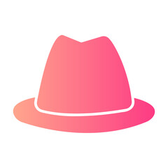 Fedora Ha gradient icon