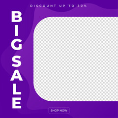 Sale special offer discount social media post template. Dynamic modern sale banners for social media stories sale, web page, mobile phone. Sale banner template design special offer set.