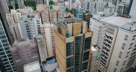 Obraz premium Hong Kong business district