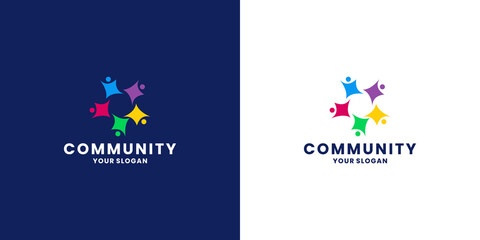 community logo design template inspiration