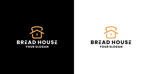 bread house logo design inspiration