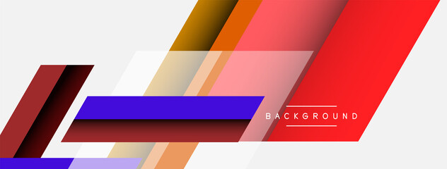 Background. Geometric diagonal square shapes and lines abstract composition. Vector illustration for wallpaper banner background or landing page