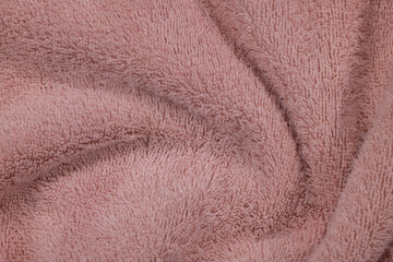 Fototapeta na wymiar soft fabric texture close up