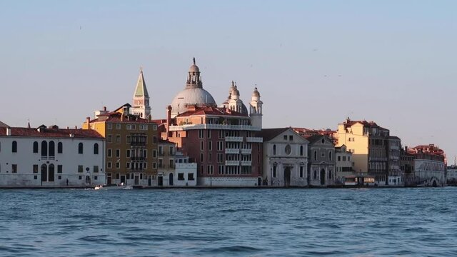 Grand Canal Venice Italy Sunset