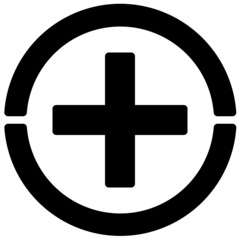 Obraz premium Plus Sign