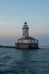 Fototapeta na wymiar lighthouse on the island of island