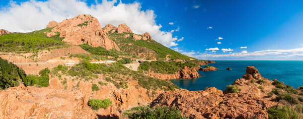 Obraz premium Le Cap Esterel, Saint Raphael, France