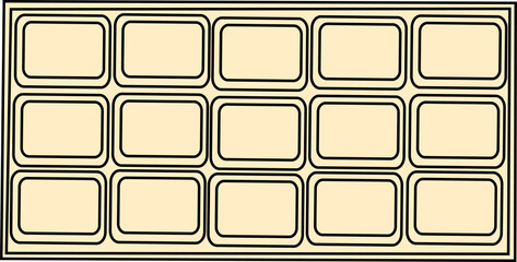 ホワイトチョコレートのイラスト素材