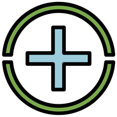 Fototapeta premium Plus Sign