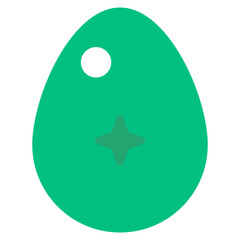 egg flat icon
