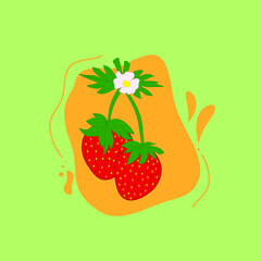 strawberry illustration