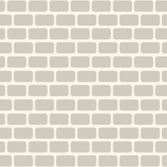 Gray brick wall Vector pattern texture background