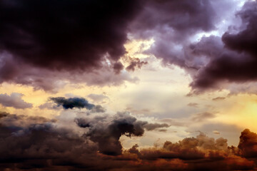 Storm Clouds Background