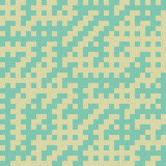 Abstract Geometric Pattern generative computational art illustration