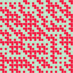 Abstract Geometric Pattern generative computational art illustration