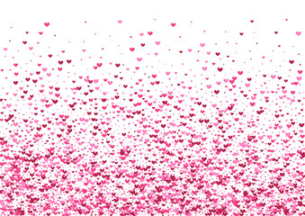 Red Fireworks Confetti Wallpaper. Purple Valentine Frame. Rose Heart Friendship. Pink Transparent Background. Spray Texture.