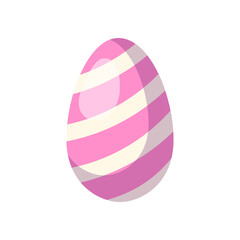 Pink Egg Stripes Composition