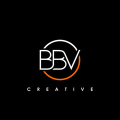 BBV Letter Initial Logo Design Template Vector Illustration