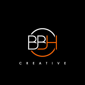 BBH Letter Initial Logo Design Template Vector Illustration