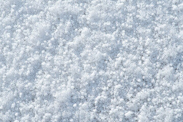 Macro shot of snow texure.