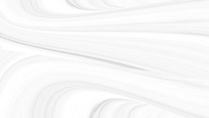 abstract white background with smooth wavy lines, gray white gradient is the surface for template texture.